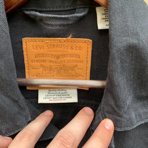 Levi Strauss Premium Denim Jacket Small - Picture 4 of 4